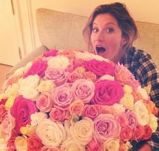 老公常常送花给我